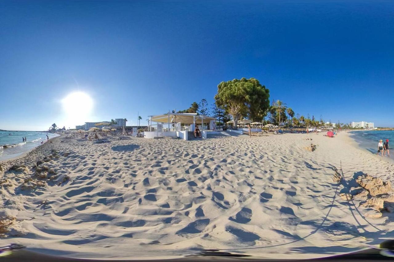 Nissi 3 Amazing Sea View Apartment Ayia Napa Bagian luar foto