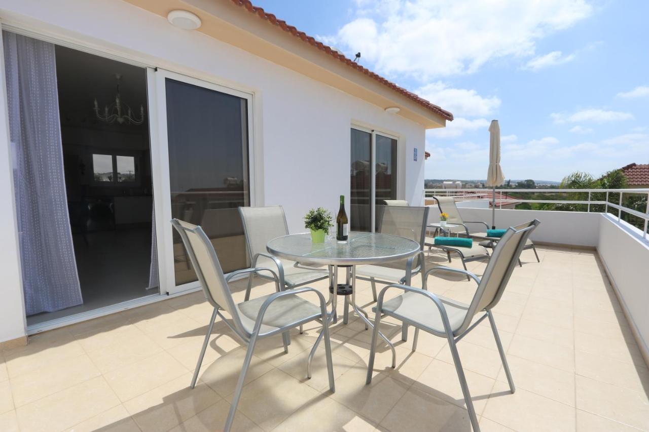 Nissi 3 Amazing Sea View Apartment Ayia Napa Bagian luar foto