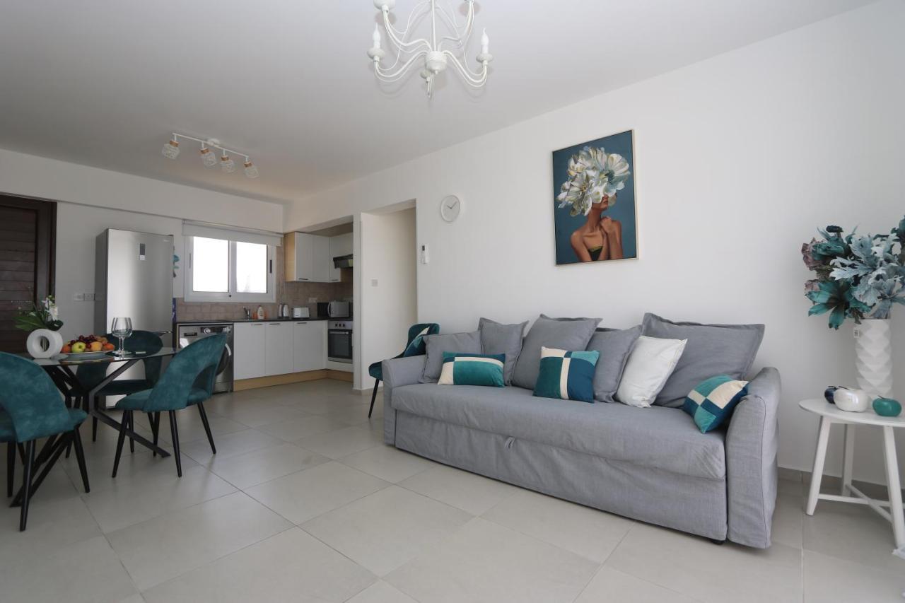 Nissi 3 Amazing Sea View Apartment Ayia Napa Bagian luar foto